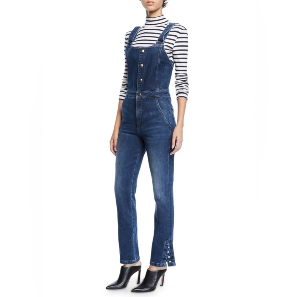COPY - Frame Parisian Straight Leg Denim Jumpsuit XS